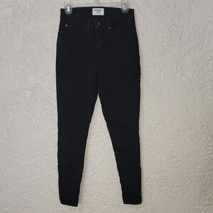 Good American Black High Rise Jeans